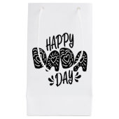 Happy Dada Day Happy Vatertag | Geschenktasche Kleine Geschenktüte (Vorderseite)