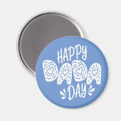 Happy Dada Day Happy Vatertag | Magnet (Vorderseite/Rückseite)