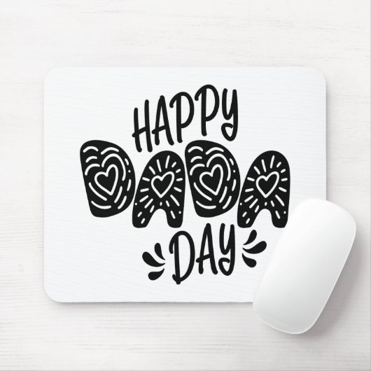 Happy Dada Day Happy Vatertag | Mauspad (Mit Mouse)