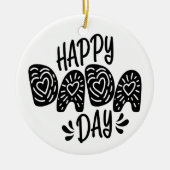 Happy Dada Day Happy Vatertag | Ornament (Vorne)