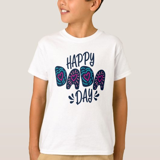 Happy Dada Day Happy Vatertag | SHIRT (Vorderseite)