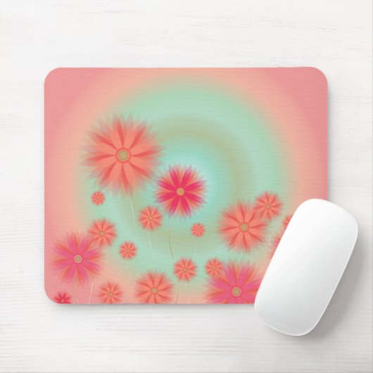Happy Daisies Mousepad (Mit Mouse)