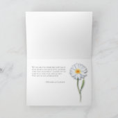 Happy Daisy Wedding Danke-Card Dankeskarte (Innenseite)