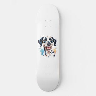Happy Dalmatiner Dog Pet Skateboard