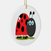 Happy-Dame-Bube Keramikornament (Rechts)
