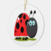 Happy-Dame-Bube Keramikornament (Links)