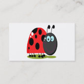 Happy-Dame-Bube Visitenkarte (Rückseite)