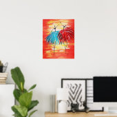 Happy Dance Poster (Heimbüro)