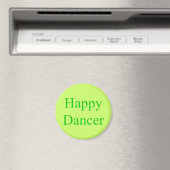 Happy Dancer Green Magnet (In Situ (Geschirrspüler))