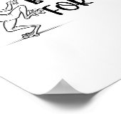 Happy Dancing Frog Ai Artificial Intelligence Deve Poster (Ecke)