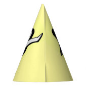 Happy Dancing Penguins Geburtstagsparty Partyhütchen (Rückseite)