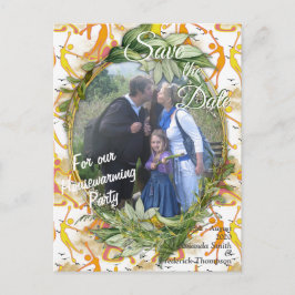 Happy Dancing Yoga Girls Ankündigungspostkarte