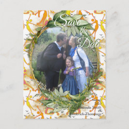 Happy Dancing Yoga Girls Ankündigungspostkarte