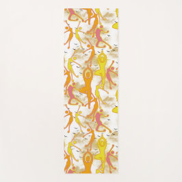 Happy Dancing Yoga Girls Yogamatte