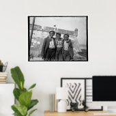 Happy Day African American Children c1902 Poster (Heimbüro)