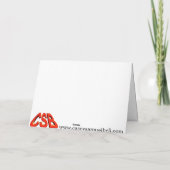 Happy Day Card Feiertagskarte (Rückseite)