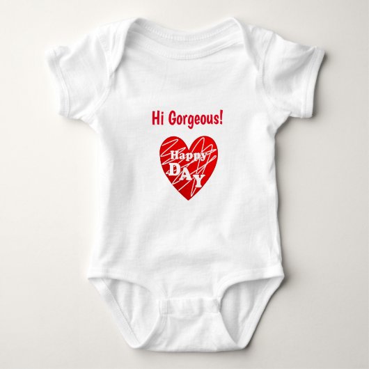 Happy Day for Sweet Baby Strampler (Vorderseite)