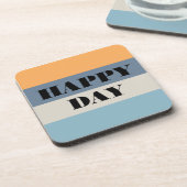 Happy Day Getränkeuntersetzer (Linke Seite)