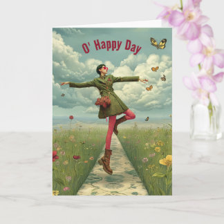 Happy Day | Gruß surreal Art Karte