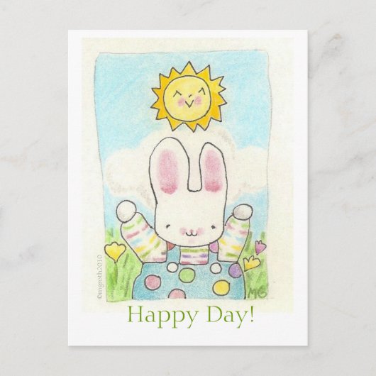 Happy Day, Junge! Postkarte (Vorderseite)
