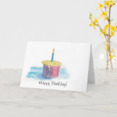 Happy Day Karte (Gelbe Blume)