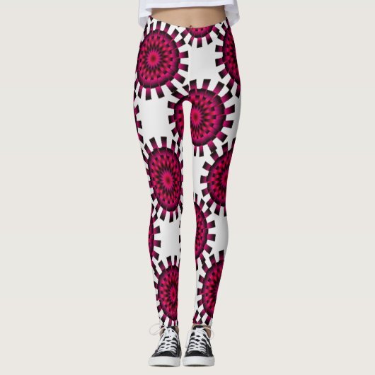 Happy Day Mandala Leggings (Vorderseite)