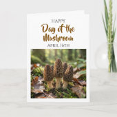 Happy Day of the Mushroom! April 16th Karte (Vorderseite)