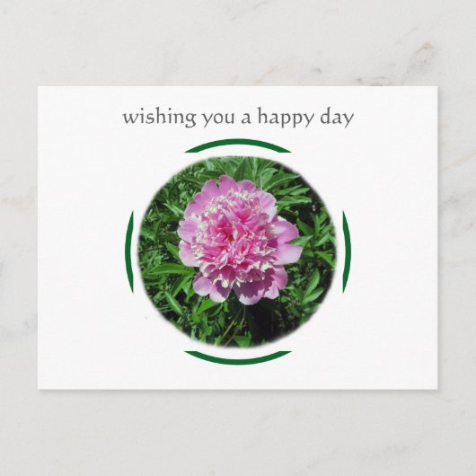 Happy Day Postcard Postkarte (Vorderseite)
