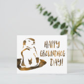 Happy Day Postkarte (Stehend Vorderseite)