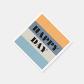 Happy Day Serviette (Ecke)
