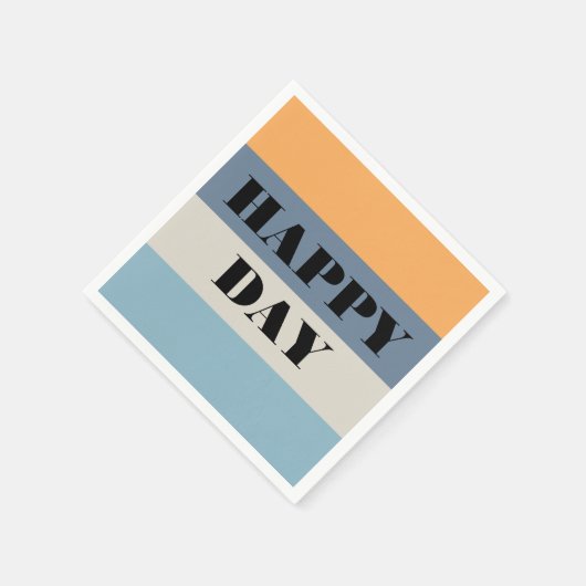 Happy Day Serviette (Ecke)