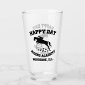 Happy Day Stables, Riding Academy, Norridge, IL Glas (Vorderseite)