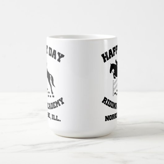 Happy Day Stables, Riding Academy, Norridge, IL Kaffeetasse (Mittel)