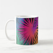 Happy Day Travel Tropical Palm Blätter Jungle Kaffeetasse (Links)