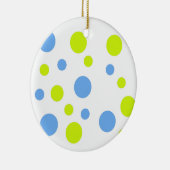 Happy Days Bubbly Keramik Ornament (Rechts)