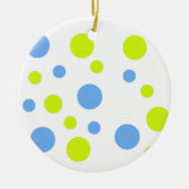 Happy Days Bubbly Keramik Ornament (Vorne)
