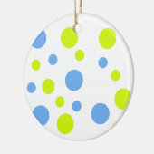 Happy Days Bubbly Keramik Ornament (Links)