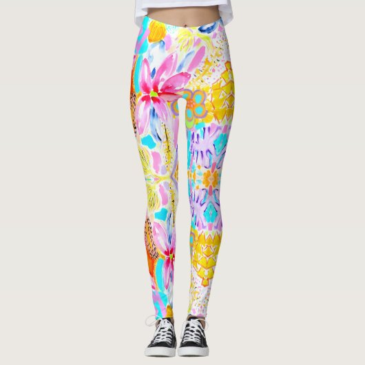 Happy Days Leggings von Ariella & Lily Designs (Vorderseite)
