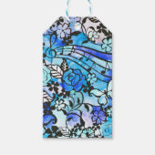 Happy Days sind wieder hier Geschenk Tag Geschenkanhänger (Vorderseite)