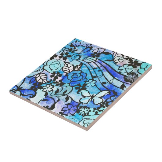 Happy Days sind wieder hier Keramik Tile Fliese (Seite)