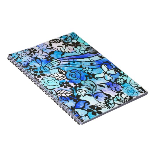 Happy Days sind wieder hier Spiral Notebook Notizblock (Rechte Seite)