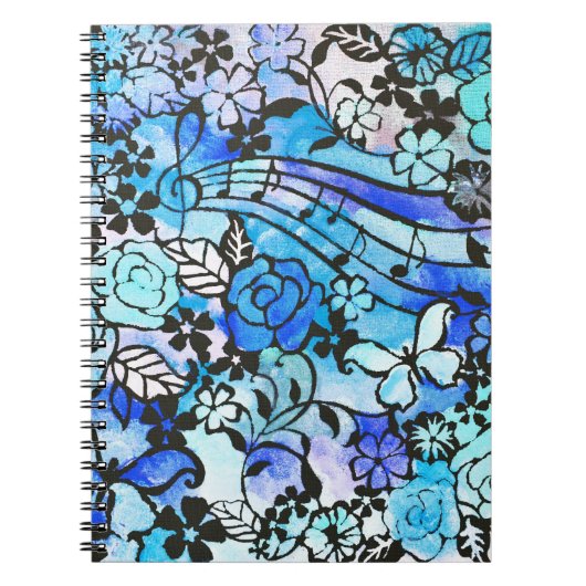 Happy Days sind wieder hier Spiral Notebook Notizblock (Vorderseite)