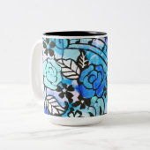 Happy Days sind wieder hier Zwei Tone Coffee Tasse (Vorderseite Links)