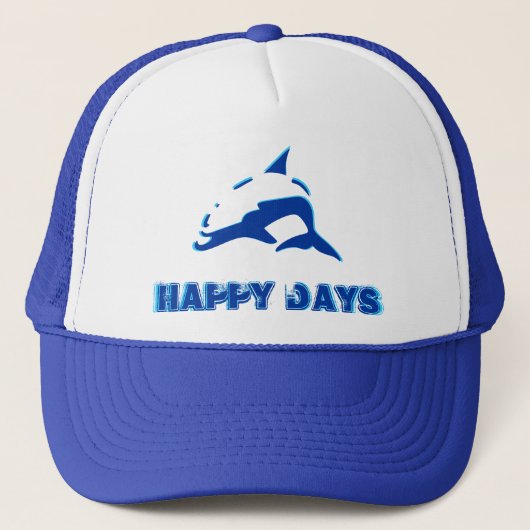 Happy Days Truckerkappe (Vorderseite)