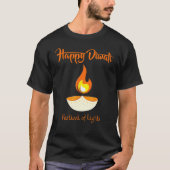 Happy Deepavali Diwali Festival of Lights For Indi T-Shirt (Vorderseite)