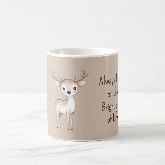 Happy Deer Bright Side of Life Kaffeetasse (Mittel)