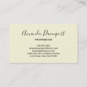 Happy Dental Tooth lächeln Niedlich Visitenkarte (Rückseite)