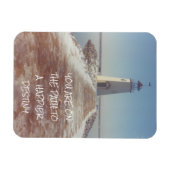 Happy Destiny International Lighthouse Fotografie Magnet (Horizontal)