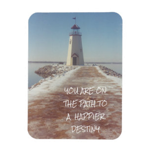 Happy Destiny International Lighthouse Fotografie Magnet
