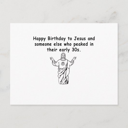 Happy Dezember Geburtstag 30 etwas Postkarte (Vorderseite)